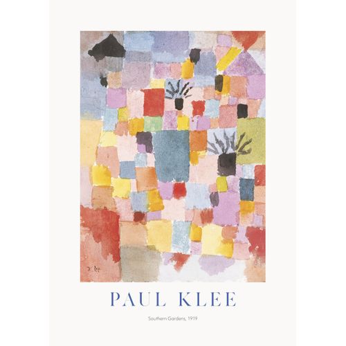 8714597639223 - Bild PAUL KLEE COLOURS II (BHT 50x70x220 cm) BHT 50x70x220 cm bunt Kunstdruck Gemälde Wandbild