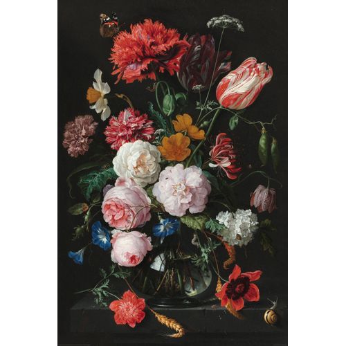 8714597557022 - Deco-Panel HOME AFFAIRE Stilleben Blumen in Vase Jan Davidsz de Heem Bilder Gr B H 60 cm x 90 cm Hochformat bunt Kunstdrucke Bilder