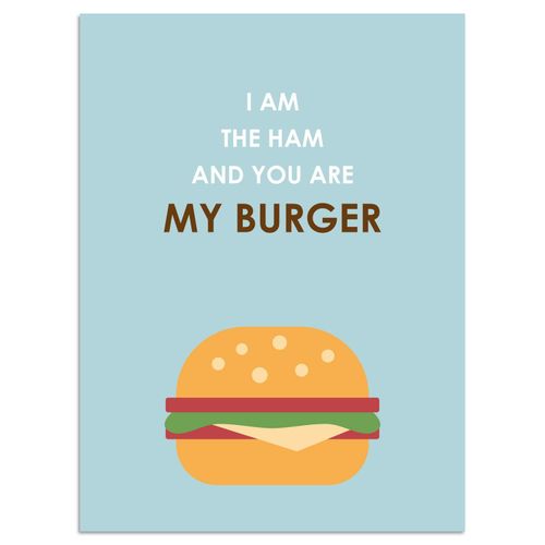 4049008916704 - Kunstdruck BURGER (BH 40x50 cm)