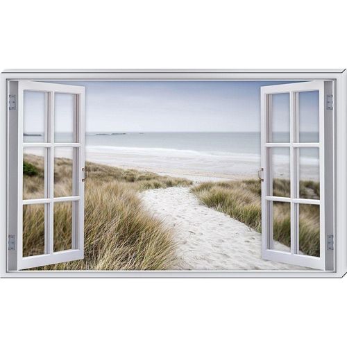 4250711864248 - Keilrahmenbild SEASIDE (BHT 150x90x4 cm) BHT 150x90x4 cm bunt