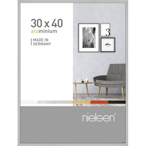 4012292654805 - Bilderrahmen PIXEL (LB 30x40 cm) LB 30x40 cm grau Fotorahmen