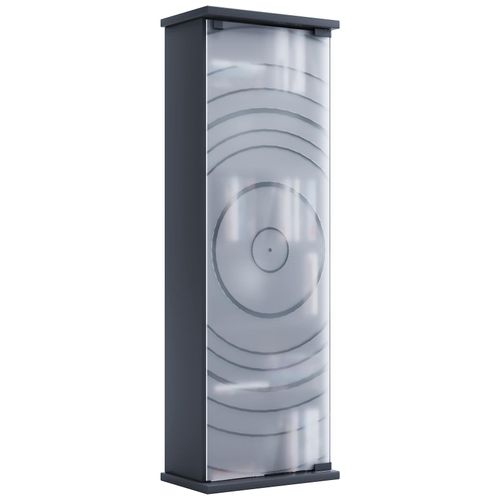 4051814437465 - Holz CD DVD Stand Regal platzsparender CD Schrank mit 1 ESG-Sicherheitsglastür für 150 CDs oder 65 DVDs Maße H 92 x B 31 x T 18 cm 5 variable Einlegböden – Tilano M 4051814437465 - Holz CD DVD Stand Regal platzsparender CD Schrank mit 1 ESG-Sicherheitsglastür für 150 CDs oder 65 DVDs Maße H 92 x B 31 x T 18 cm 5 variable Einlegböden – Tilano M