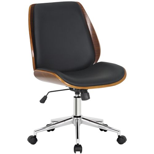 4251756494438 - Bürostuhl Mitch I Mit Holzsitz Und Kippfunktion I Höhenverstellbarer Schreibtischstuhl Auf Rollen 4251756494438 - Bürostuhl Mitch I Mit Holzsitz Und Kippfunktion I Höhenverstellbarer Schreibtischstuhl Auf Rollen