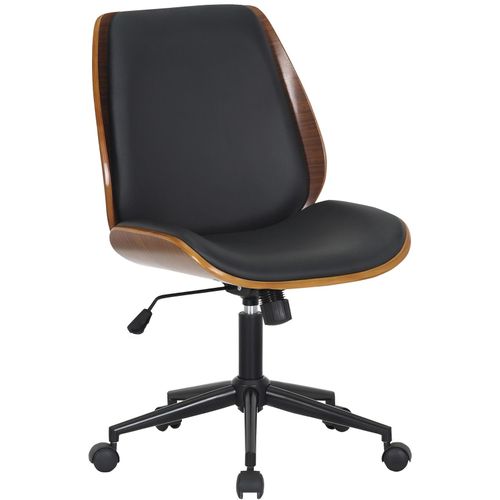 4251756494445 - Bürostuhl Mitch I Mit Holzsitz Und Kippfunktion I Höhenverstellbarer Schreibtischstuhl Auf Rollen 4251756494445 - Bürostuhl Mitch I Mit Holzsitz Und Kippfunktion I Höhenverstellbarer Schreibtischstuhl Auf Rollen