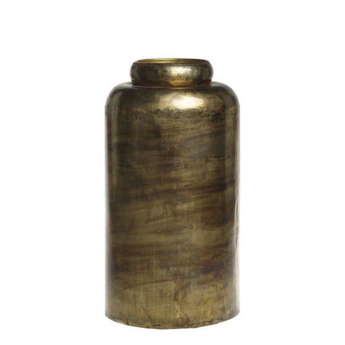 5712750358847 - Chic Antique Messing Vase aus Eisen Höhe 51 ∅ 26 cm 5712750358847 - Chic Antique Messing Vase aus Eisen Höhe 51 ∅ 26 cm