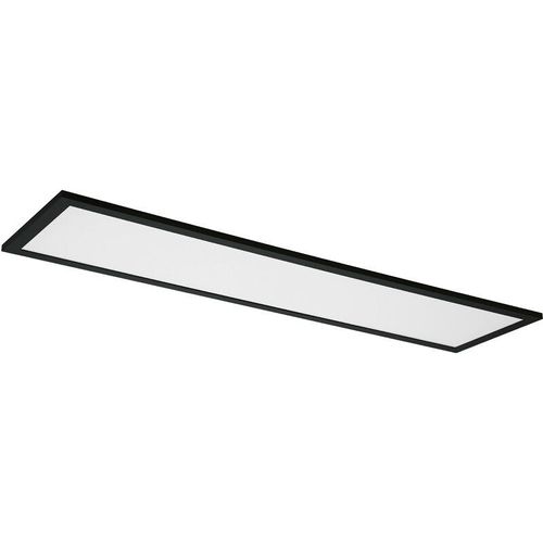 4058075650299 - Ledvance - led Deckenleuchte schwarz 30W 1700LM 3000-6500K 100x25 cm Wandleuchte dimmbar rgb Technologie Smart+ Planon steuerbar über App