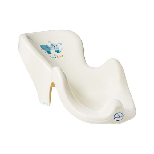 3800931025267 - Baby Badewannenliege Badewannenauflage ab Geburt mit Gummifüßen in beige gelb
