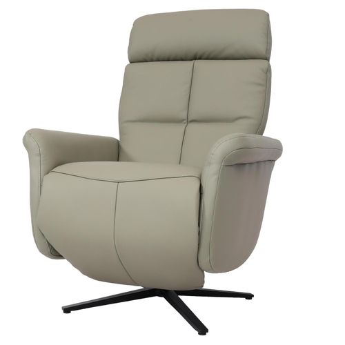 4057651776538 - Relaxsessel MCW-L10 Design Fernsehsessel TV-Sessel Liegesessel Liegefunktion drehbar Voll-Leder ~ grau 4057651776538 - Relaxsessel MCW-L10 Design Fernsehsessel TV-Sessel Liegesessel Liegefunktion drehbar Voll-Leder ~ grau