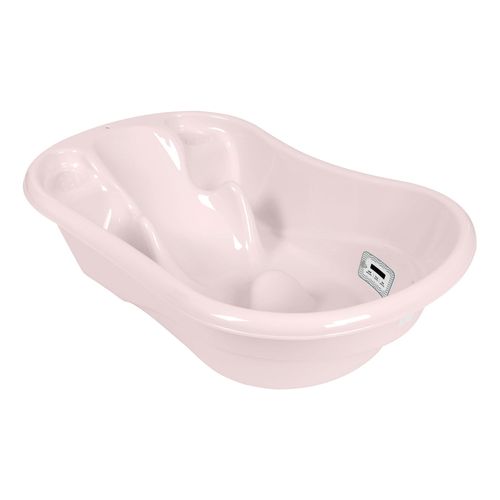 3801402010102 - Kikkaboo Babybadewanne Hippo anatomisch geformt 94 cm integrierter Thermometer rosa 3801402010102 - Kikkaboo Babybadewanne Hippo anatomisch geformt 94 cm integrierter Thermometer rosa