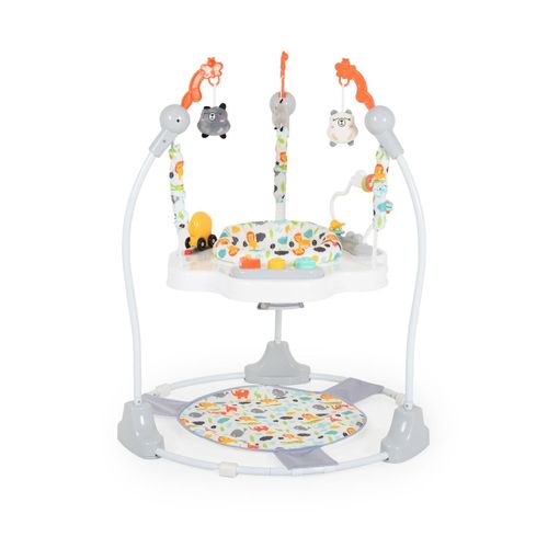3800146244330 - Hopser Magic fun Spielcenter Musik Licht höhenverstellbar Sitz drehbar grau