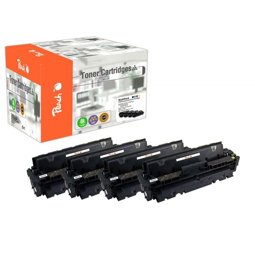 7640173435167 - H410A 4 Tonermodule (bk c m y) ersetzt HP No 410A CF410A CF411A CF412A CF413A für zB HP Color LaserJet Pro MFP M 477 fdw (wiederaufbereitet)