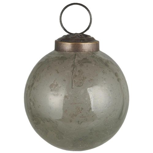 5709898341459 - Weihnachtskugel Glas pebbled Höhe 65 Ø 58 cm grey 5709898341459 - Weihnachtskugel Glas pebbled Höhe 65 Ø 58 cm grey