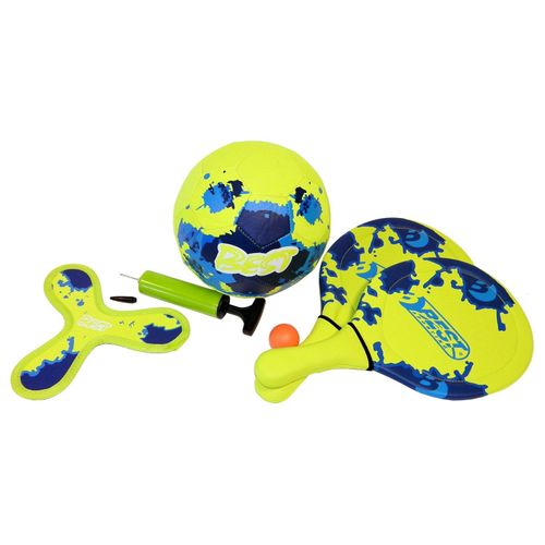 4009197642624 - Neopren Beach Game Set gelb blau