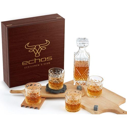 4260677791212 - Echos 7-Teiliges Whiskeyset Whiskygläser Whisky Geschenkset 4260677791212 - Echos 7-Teiliges Whiskeyset Whiskygläser Whisky Geschenkset