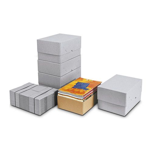 8057714367525 - Stülpdeckel-Aufrichtekarton höhenvariabel Innenmaße 305 x 215 x 50 mm 450 g m² ab 500 Stk ratioform