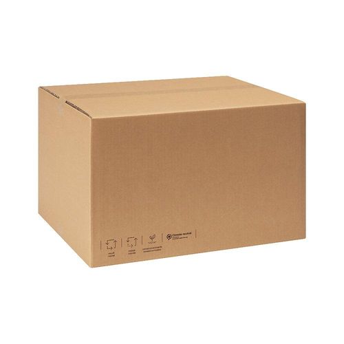 4251924722615 - Wellpapp-Faltkarton terra CO₂-neutral LxBxH 500 x 400 x 300 mm 2-wellig ab 80 Stk