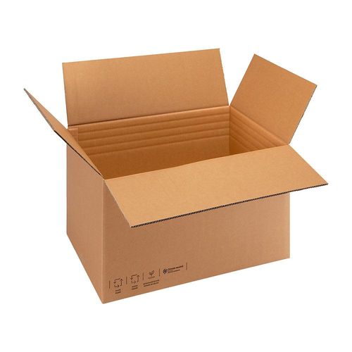 4251924722356 - Wellpapp-Faltkarton terra CO₂-neutral LxBxH 590 x 390 x 325 mm 2-wellig ab 80 Stk