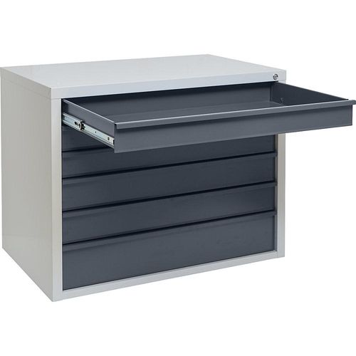 4061753283900 - Schubladenschrank 6 Schubladen Breite 1050 mm Front anthrazit