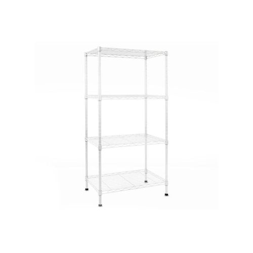 4251041644043 - Mammut Metallregal Rocky Pulverbeschichtet weiß 5 Böden 4251041644043 - Mammut Metallregal Rocky Pulverbeschichtet weiß 5 Böden