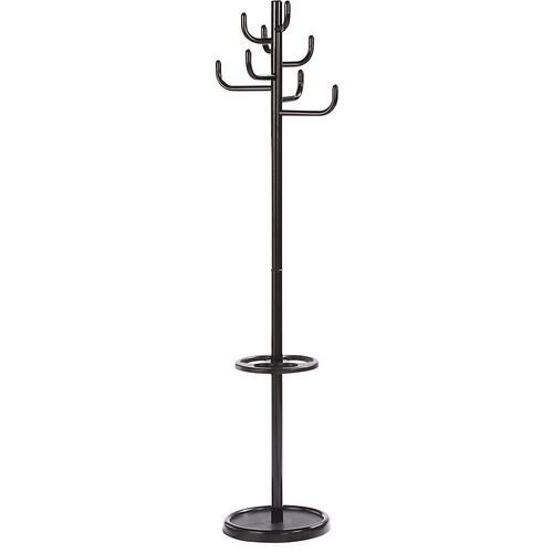 4260285072062 - Garderobenständer Höhe 1700 mm Ø 450 mm 8 Mantelhaken schwarz 4260285072062 - Garderobenständer Höhe 1700 mm Ø 450 mm 8 Mantelhaken schwarz