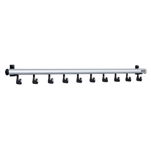 4061753106834 - eurokraft pro Wandgarderobenleiste HxT 80 x 80 mm 10 Haken Breite 1000 mm VE 1 Stk 4061753106834 - eurokraft pro Wandgarderobenleiste HxT 80 x 80 mm 10 Haken Breite 1000 mm VE 1 Stk