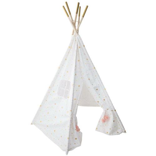 3560238325742 - Kinder-Tipi weiß golden Atmosphera créateur dintérieur