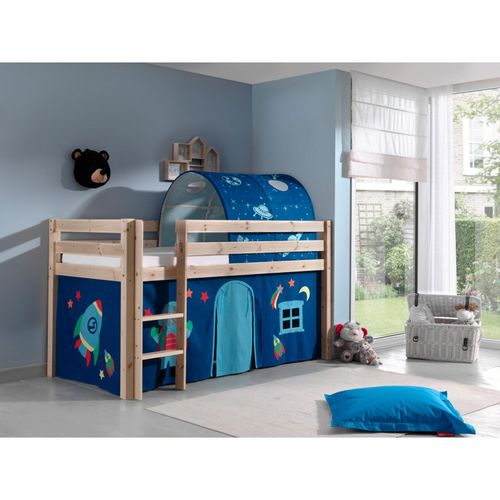 5420070227803 - VIPACK - Spielbett Pino mit Textilset Vorhang und Tunnel Astro Ausf Kiefer massiv natur 5420070227803 - VIPACK - Spielbett Pino mit Textilset Vorhang und Tunnel Astro Ausf Kiefer massiv natur