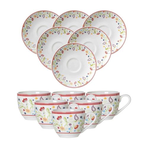 4262418976339 - Espressotassen mit Untertassen Shanti 80 ml 6er Set 4262418976339 - Espressotassen mit Untertassen Shanti 80 ml 6er Set
