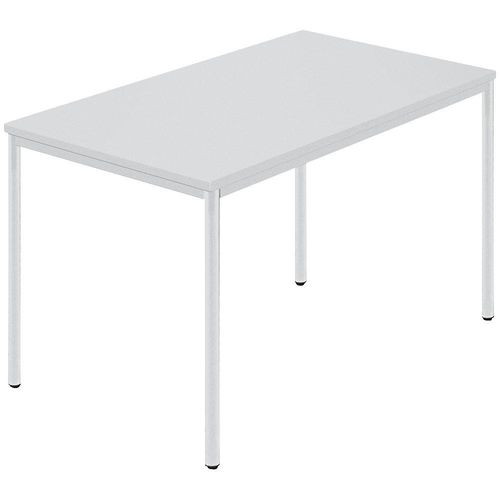 4250709202540 - Rechtecktisch Rundrohr beschichtet BxT 1200 x 800 mm grau grau 4250709202540 - Rechtecktisch Rundrohr beschichtet BxT 1200 x 800 mm grau grau
