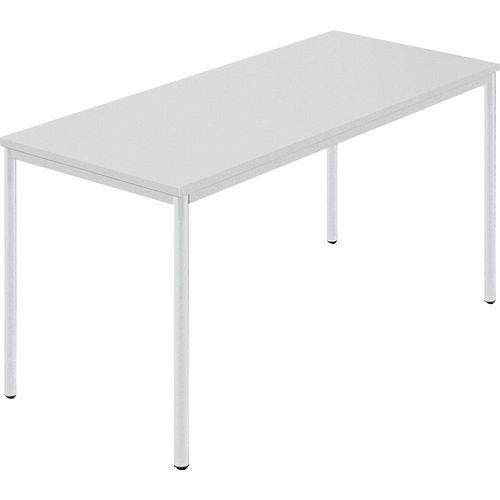 4250709202557 - Rechtecktisch Rundrohr beschichtet BxT 1400 x 700 mm grau grau 4250709202557 - Rechtecktisch Rundrohr beschichtet BxT 1400 x 700 mm grau grau