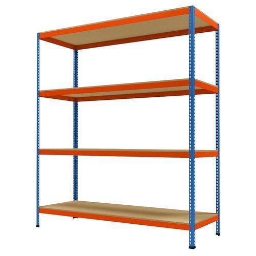 4260288850988 - Großfach-Schwerlastregal Höhe 2438 mm Gesamttiefe 773 mm Breite 2146 mm 4260288850988 - Großfach-Schwerlastregal Höhe 2438 mm Gesamttiefe 773 mm Breite 2146 mm