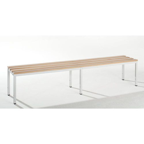 8697653677035 - eurokraft basic Garderobenbank Buche einseitig HxT 420 x 400 mm Länge 2000 mm 8697653677035 - eurokraft basic Garderobenbank Buche einseitig HxT 420 x 400 mm Länge 2000 mm
