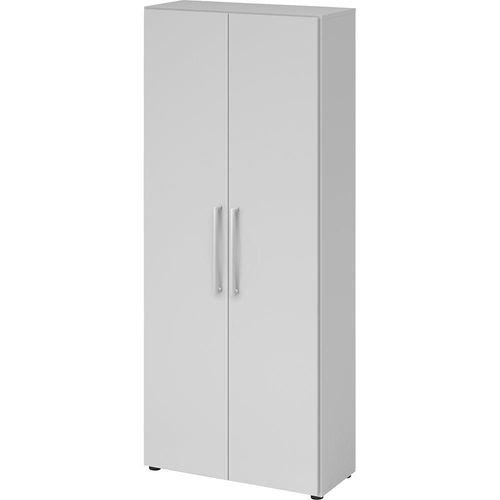 4032062305799 - eurokraft pro NICOLA - Büroschrank 4 Fachböden HxBxT 1880 x 800 x 346 mm lichtgrau