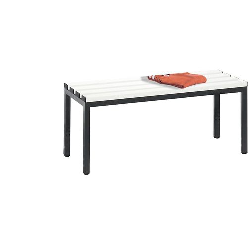 4025314581829 - Garderobenbank BASIC Kunststoffleisten Länge 1000 mm reinweiß 4025314581829 - Garderobenbank BASIC Kunststoffleisten Länge 1000 mm reinweiß