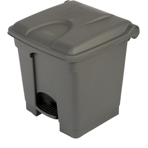 4897020622628 - EUROKRAFTbasic Pedal- Tretabfallsammler Volumen 30 l BxHxT 410 x 435 x 400 mm grau 4897020622628 - EUROKRAFTbasic Pedal- Tretabfallsammler Volumen 30 l BxHxT 410 x 435 x 400 mm grau
