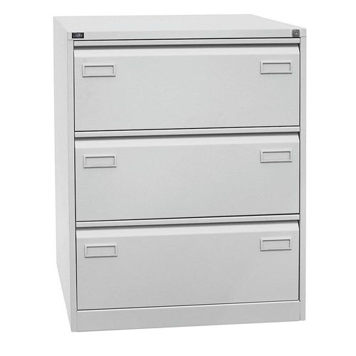 5020073760040 - BISLEY LIGHT Hängeregistraturschrank lichtgrau 3 Schubladen 800 x 622 x 1016 cm