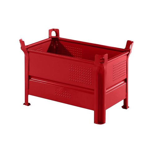 4251572701437 - Heson Vollwand-Stapelbehälter BxL 500 x 800 mm Traglast 1000 kg rot ab 10 Stk 4251572701437 - Heson Vollwand-Stapelbehälter BxL 500 x 800 mm Traglast 1000 kg rot ab 10 Stk