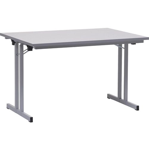8697837506540 - Klapptisch mit extrastarker Platte Höhe 720 mm 1200 x 800 mm Gestell lichtgrau Platte lichtgrau kaiserkraft 8697837506540 - Klapptisch mit extrastarker Platte Höhe 720 mm 1200 x 800 mm Gestell lichtgrau Platte lichtgrau kaiserkraft