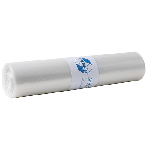 4001553190022 - Standard-Abfallsäcke LDPE 120 l VE 250 Stk BxH 700 x 1100 mm Materialstärke 37 µm transparent 4001553190022 - Standard-Abfallsäcke LDPE 120 l VE 250 Stk BxH 700 x 1100 mm Materialstärke 37 µm transparent