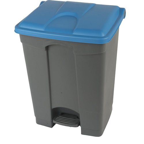 4897020623168 - EUROKRAFTbasic Pedal- Tretabfallsammler Volumen 70 l BxHxT 505 x 675 x 415 mm grau Deckel blau 4897020623168 - EUROKRAFTbasic Pedal- Tretabfallsammler Volumen 70 l BxHxT 505 x 675 x 415 mm grau Deckel blau
