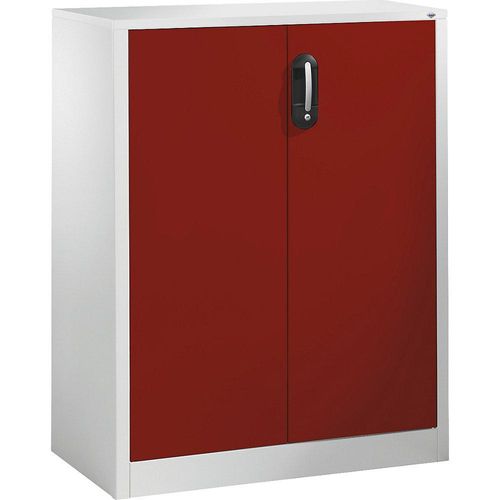 4064615320010 - ACURADO Akten-Sideboard 3 Ordnerhöhen HxBxT 1200 x 930 x 400 mm lichtgrau rubinrot C+P 4064615320010 - ACURADO Akten-Sideboard 3 Ordnerhöhen HxBxT 1200 x 930 x 400 mm lichtgrau rubinrot C+P