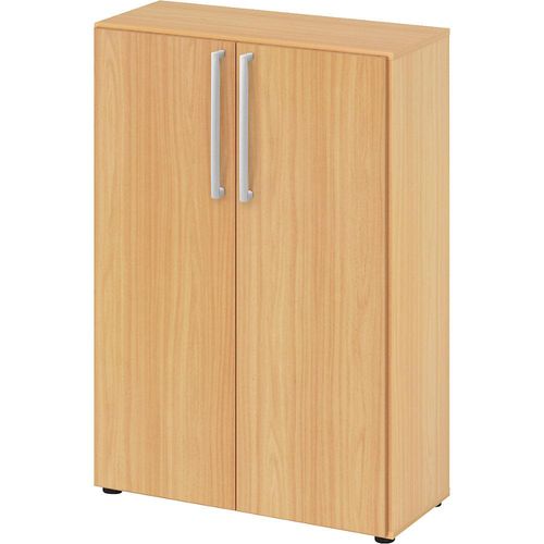 4032062227794 - eurokraft pro NICOLA - Büroschrank 2 Fachböden HxBxT 1144 x 800 x 346 mm Buche-Dekor