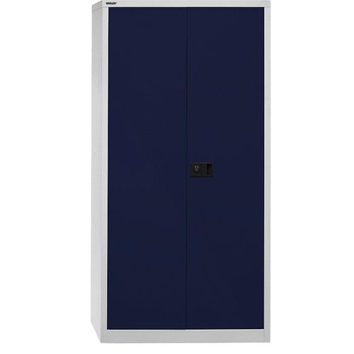 5020073779356 - BISLEY UNIVERSAL Flügeltürenschrank HxBxT 1950 x 914 x 400 mm 4 verzinkte Fachböden 5 Ordnerhöhen lichtgrau oxfordblau 5020073779356 - BISLEY UNIVERSAL Flügeltürenschrank HxBxT 1950 x 914 x 400 mm 4 verzinkte Fachböden 5 Ordnerhöhen lichtgrau oxfordblau
