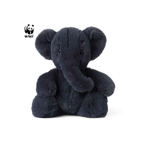 8719066004588 - Cub Club - Ebu der Elefant (anthrazit 29cm) Kuscheltier Stofftier für Kleinkinder Elephant