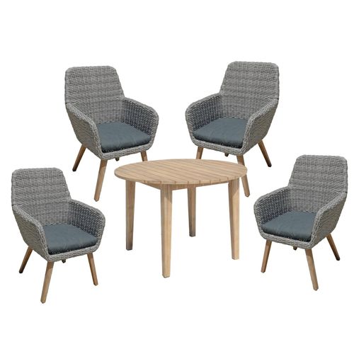 4041908121127 - Sitzgruppe RAPALLOARVADA dunkelgrau grau Kunststoff Holz 5-teilig 4041908121127 Garden Pleasure 4041908121127 - Sitzgruppe RAPALLOARVADA dunkelgrau grau Kunststoff Holz 5-teilig 4041908121127 Garden Pleasure