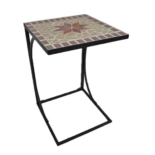 4059865397349 - Eisen Beistelltisch AMARILLO Mosaik Gartentisch Garten Balkon Metalltisch Tisch 4059865397349 - Eisen Beistelltisch AMARILLO Mosaik Gartentisch Garten Balkon Metalltisch Tisch