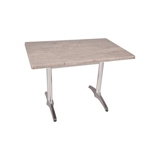 4059865631931 - Bistrotisch Set Washington Pine 110x70cm Tischgestell Alu blank Garten Tisch 4059865631931 - Bistrotisch Set Washington Pine 110x70cm Tischgestell Alu blank Garten Tisch