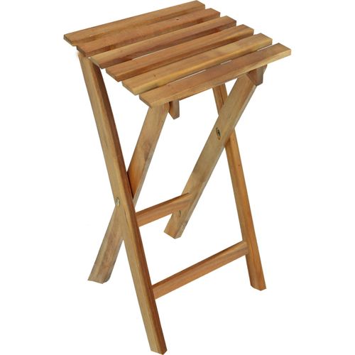 4059865461576 - 2x Hocker Eukalyptus Klapphocker FSC Holz Gartenhocker Garten Beistelltisch Holz