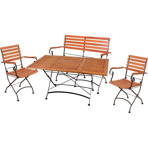 4041908109309 - Sitzgruppe Wien schwarz Holz Metall 4-teilig 4041908109309 Garden Pleasure 4041908109309 - Sitzgruppe Wien schwarz Holz Metall 4-teilig 4041908109309 Garden Pleasure