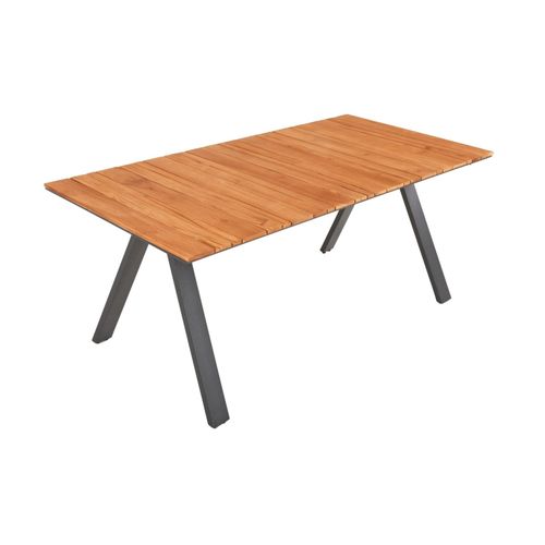 4041908123244 - Teak Tisch DAVINA 180x90 Holz Garten Gartentisch Outdoor Esstisch Möbel Terrasse 4041908123244 - Teak Tisch DAVINA 180x90 Holz Garten Gartentisch Outdoor Esstisch Möbel Terrasse